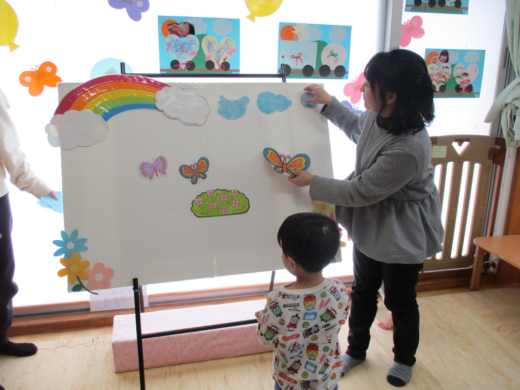 パネルシアターふわりくも