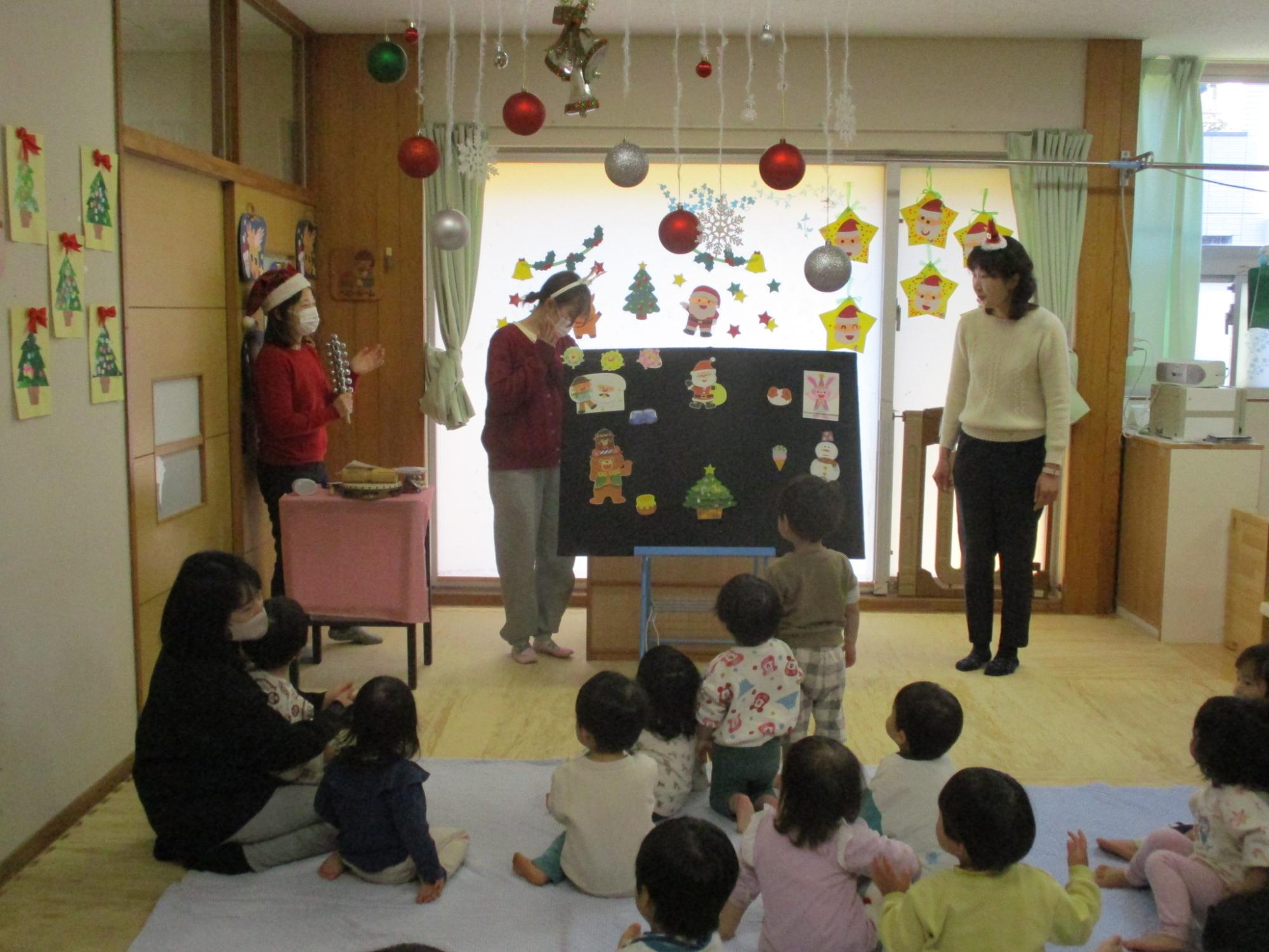 乳児お楽しみ会パネルシアター