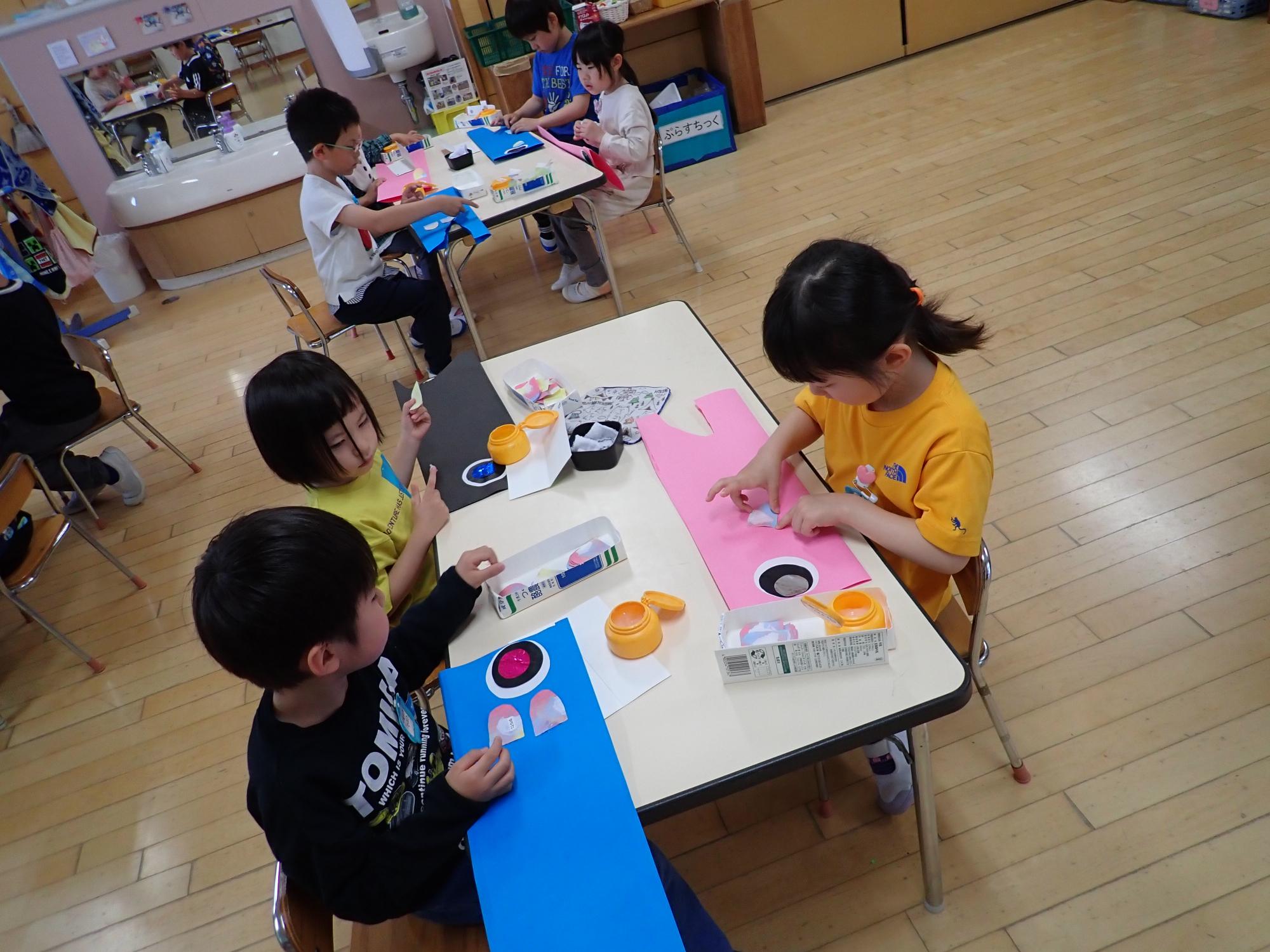 5歳児こいのぼり