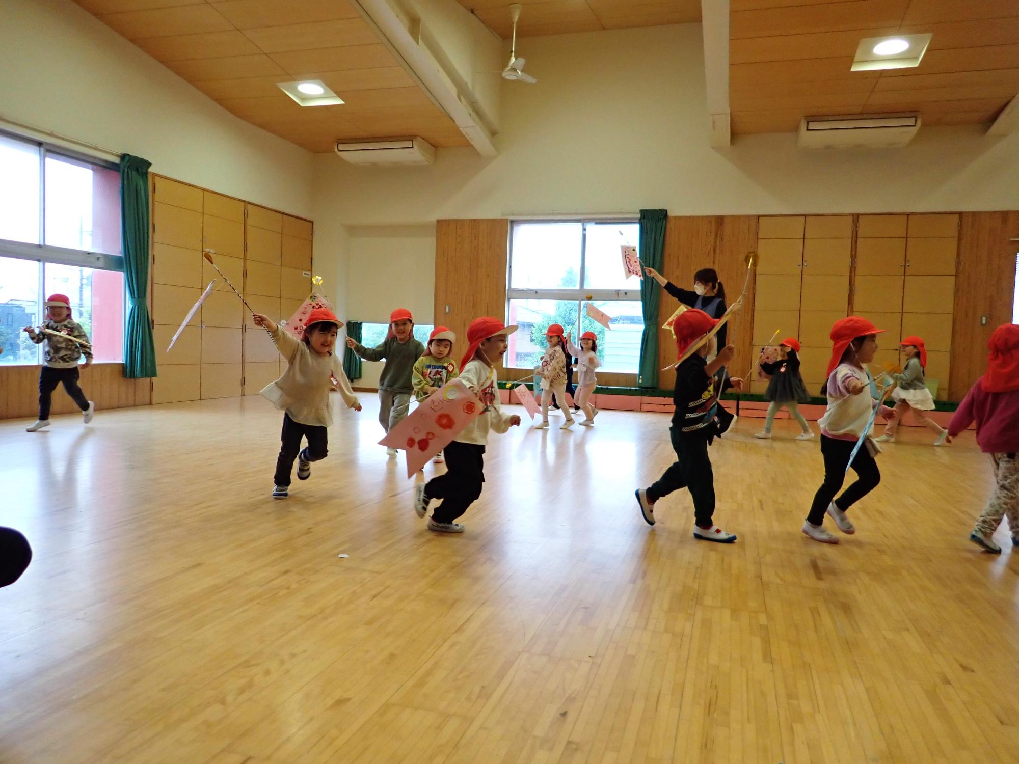 4歳児こいのぼり