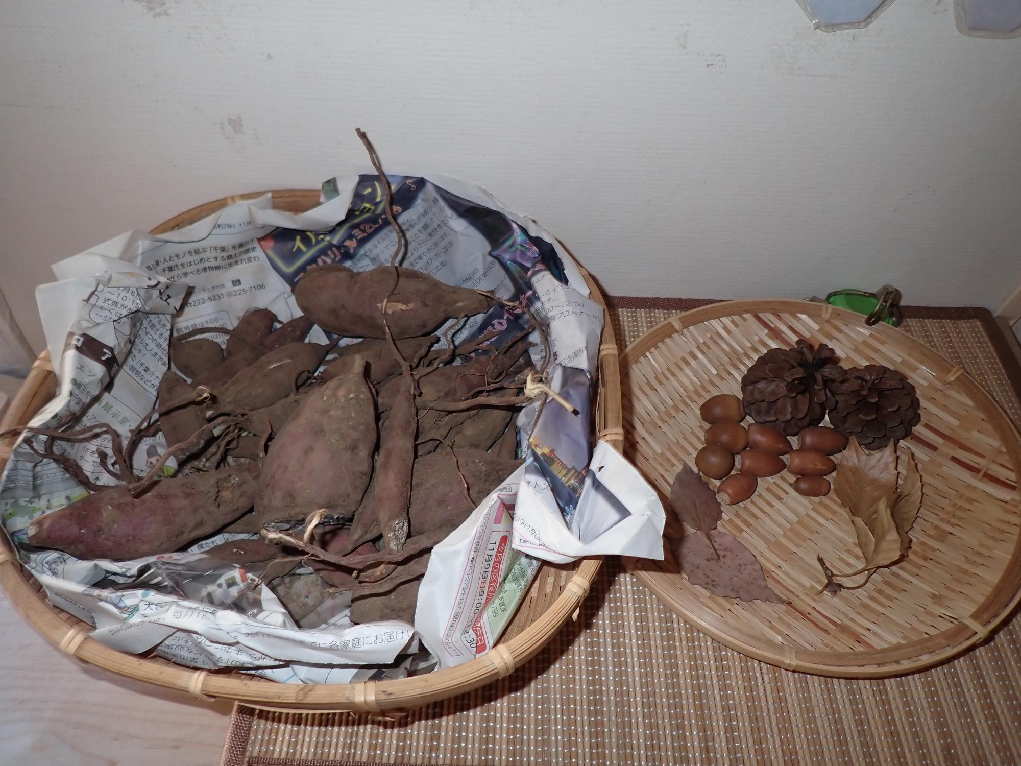 掘った芋は92個