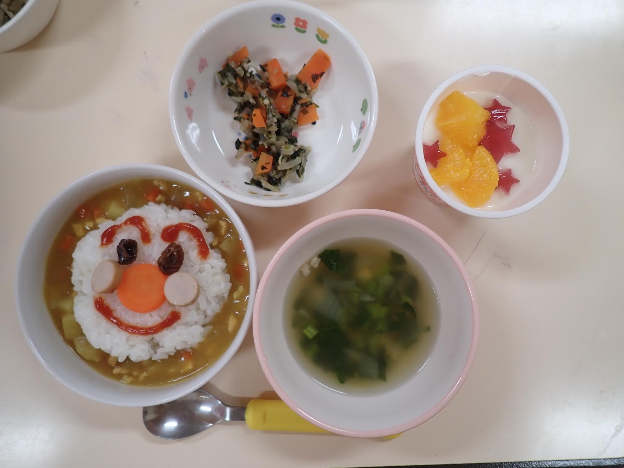 乳児お楽しみ会給食