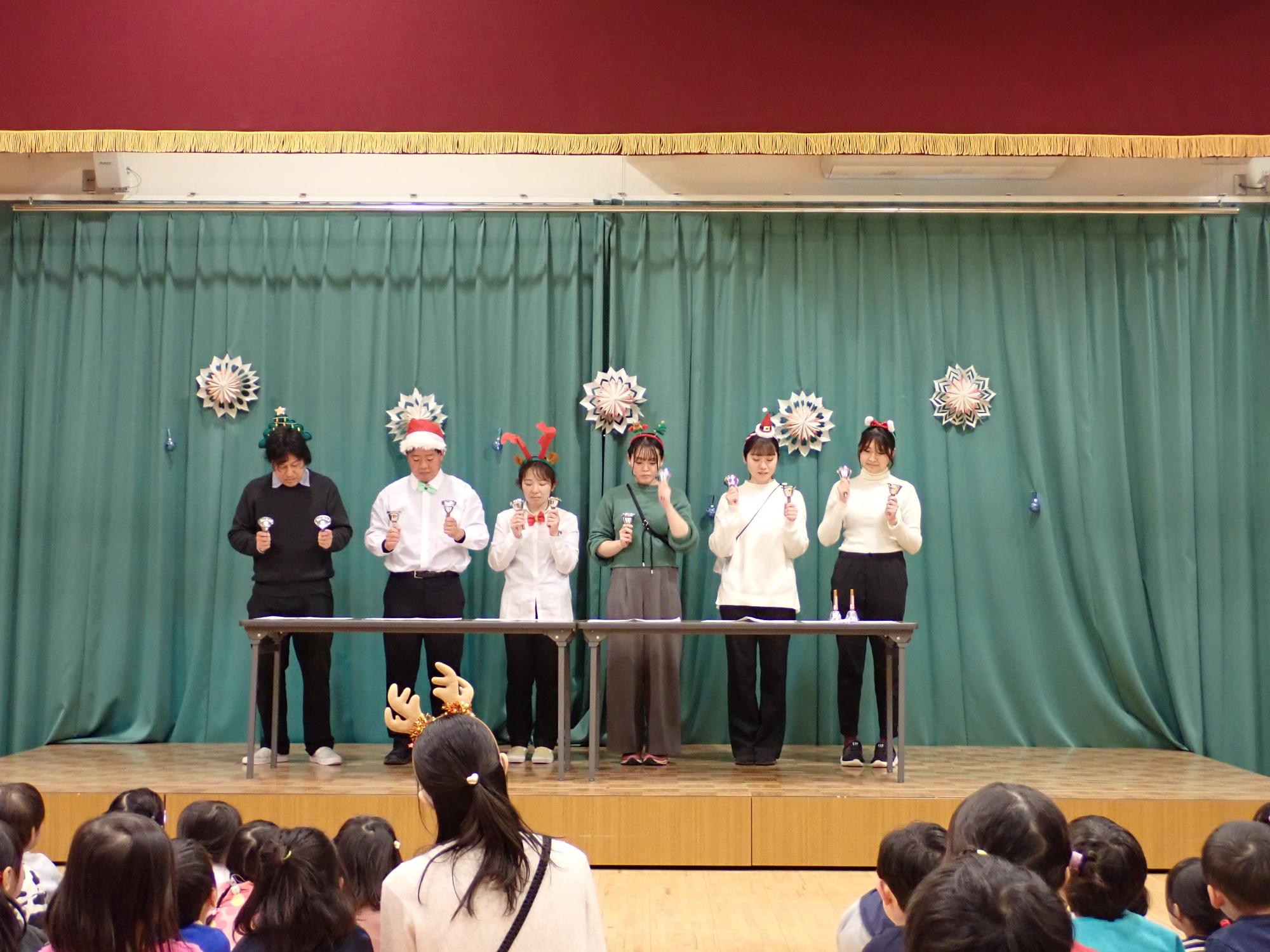 幼児お楽しみ会ハンドベル