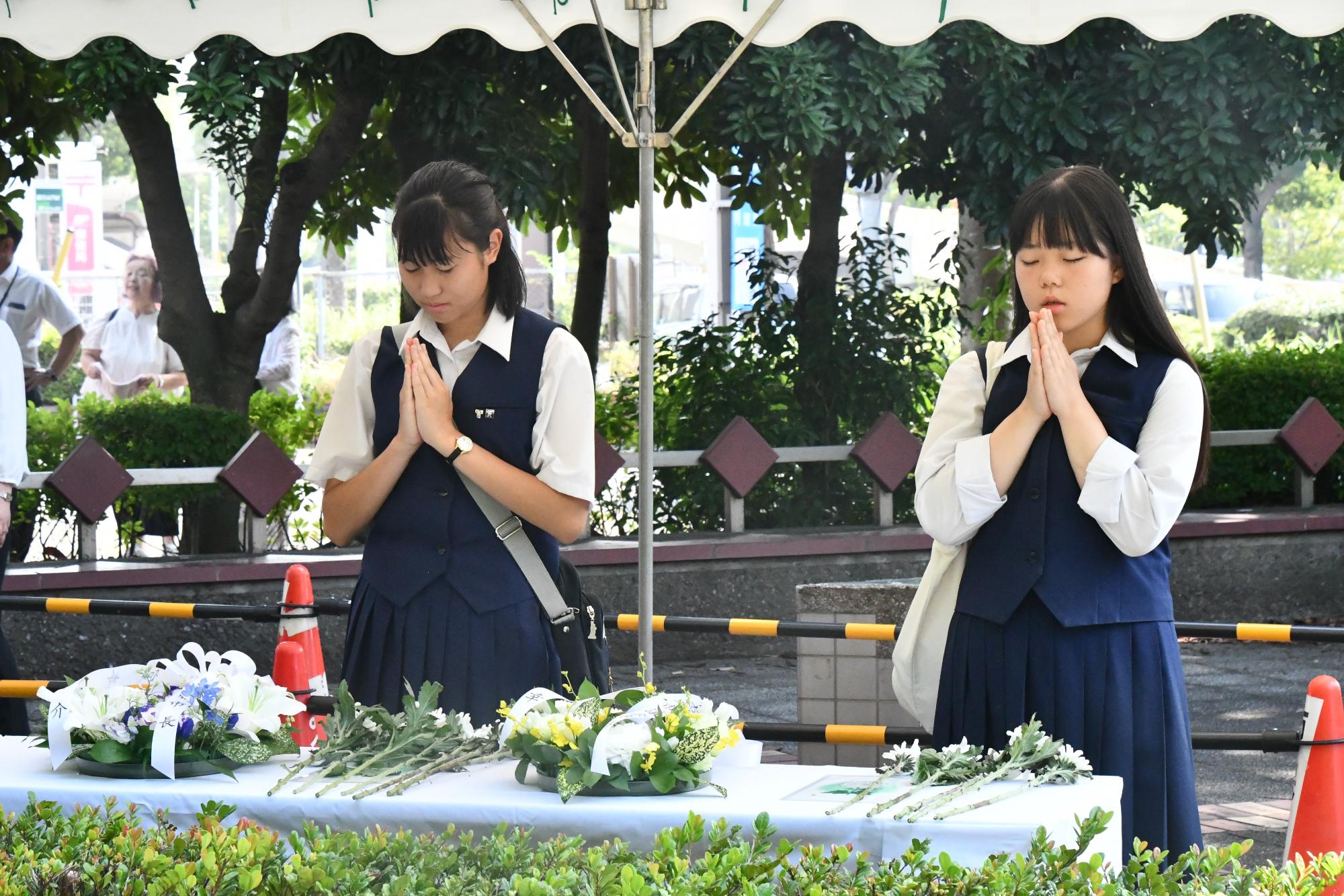 長崎献花