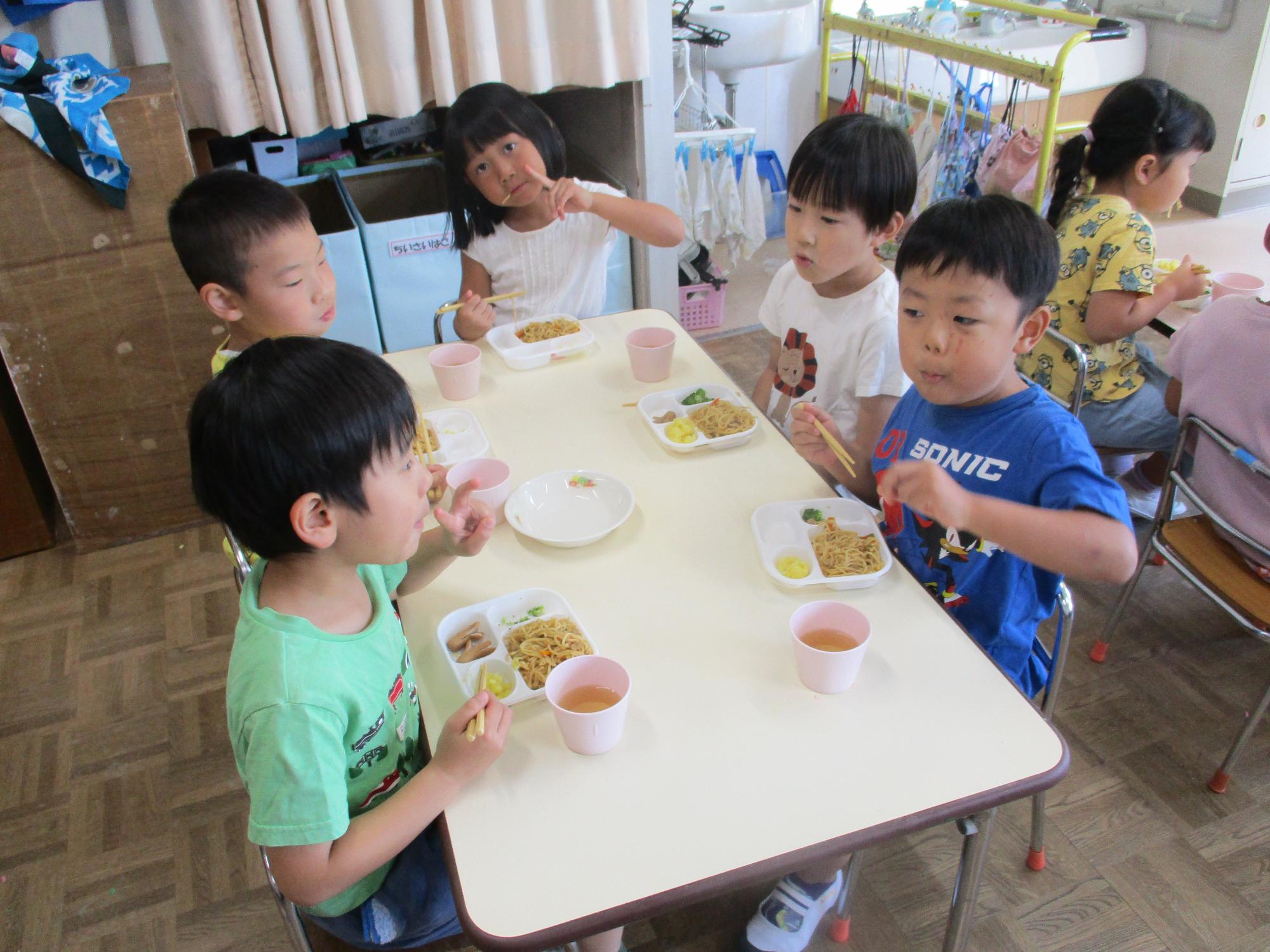 こどもまつり給食