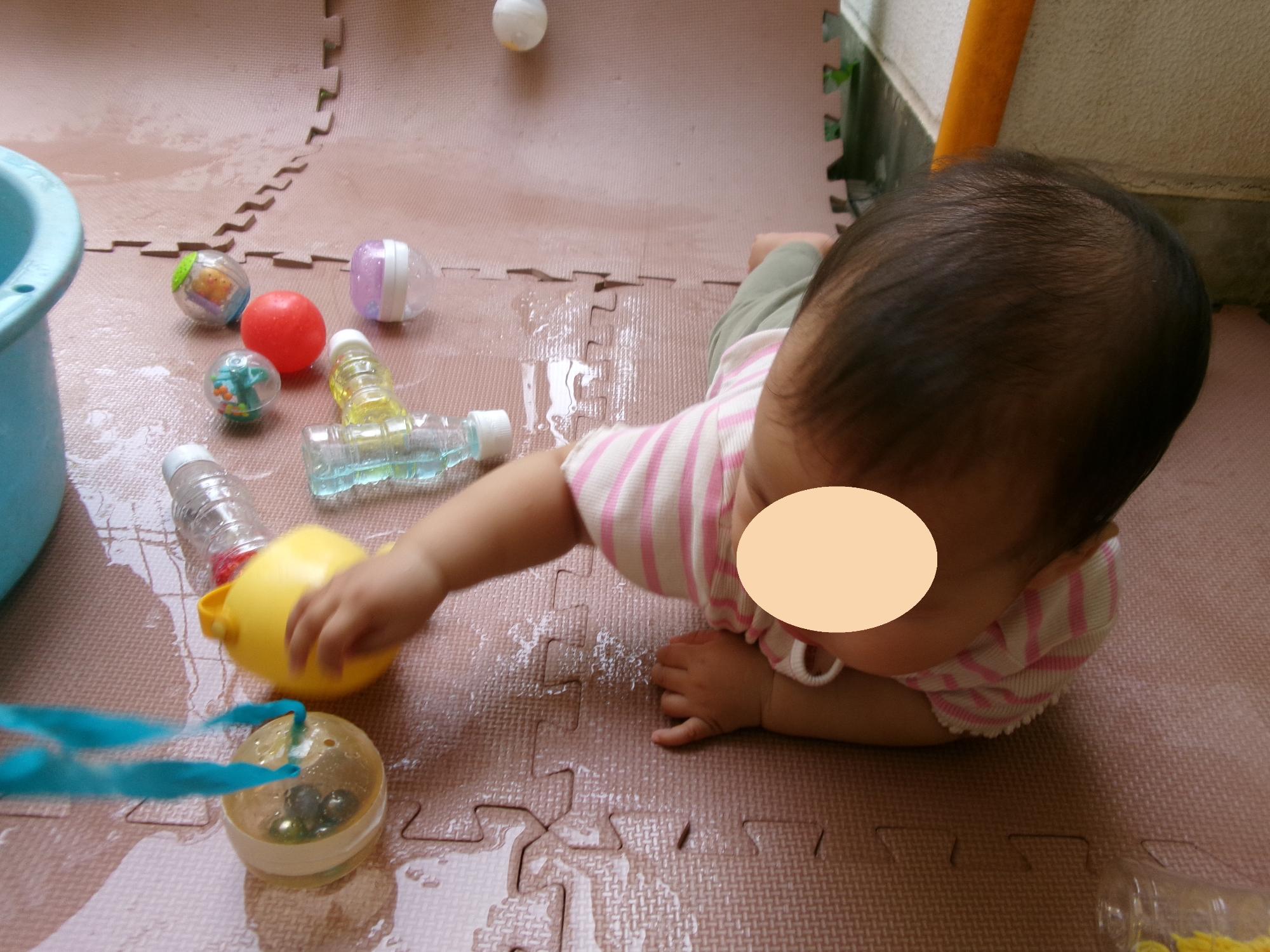 ひよこ組 水遊び