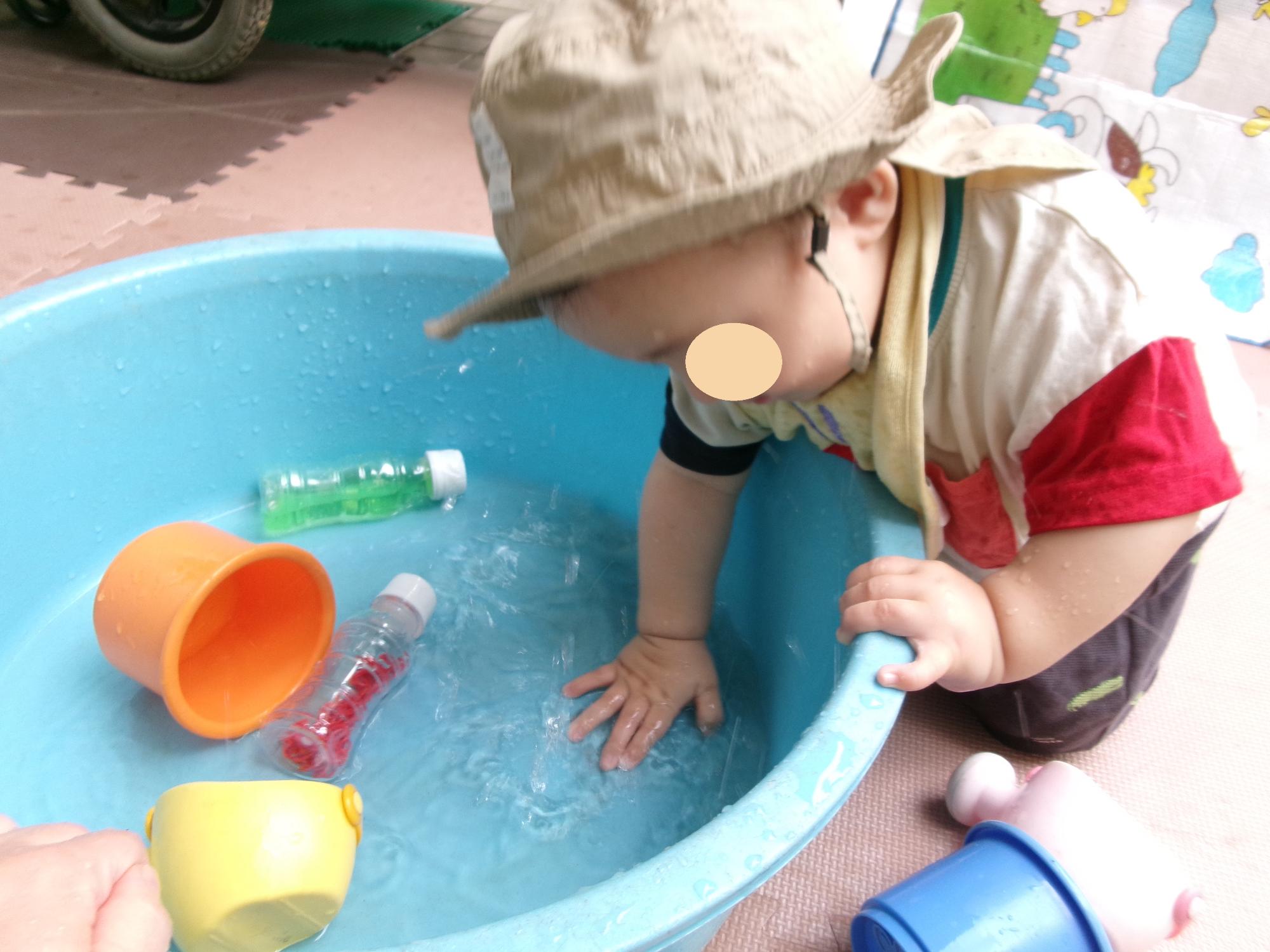 ひよこ組 水遊び1
